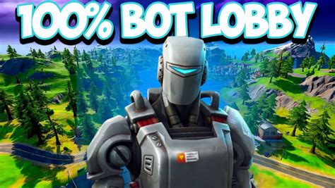 Invite yourself to a party and start a match. . Fortnite bot lobby
